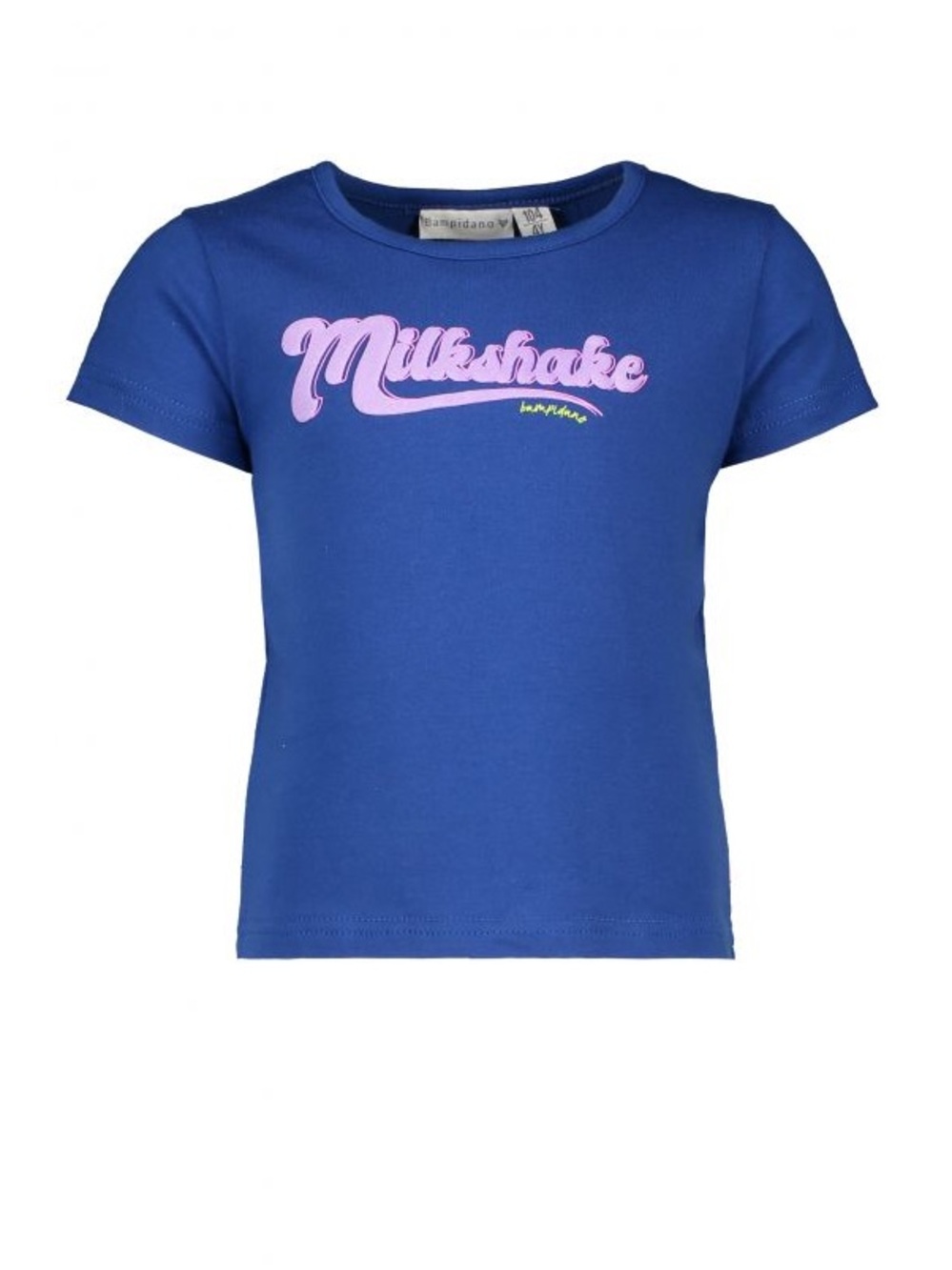 Girls' Blue 'Milkshake' Graphic Short Sleeve Tee